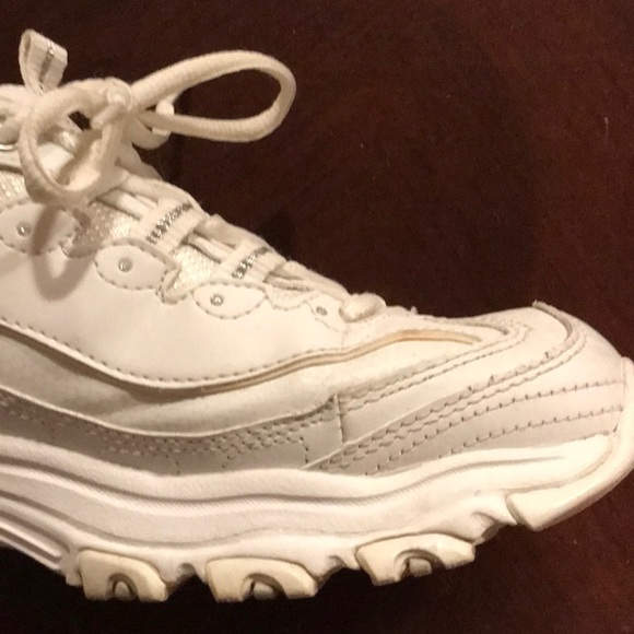 Skechers White D’Lites size 7 - Picture 12 of 16